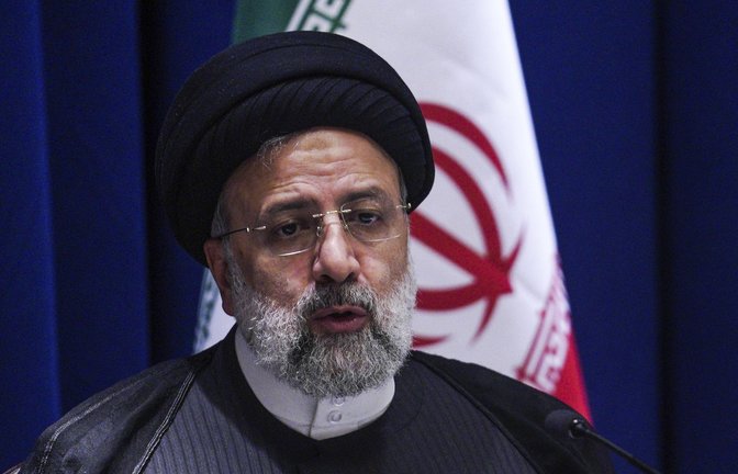 Der iranische Präsident Ebrahim Raisi glaubt, dass die Proteste  nach dem Tod vom Mahsa Amini aus dem Ausland gesteuert werden.<span class='image-autor'>Foto: dpa/Bebeto Matthews</span>