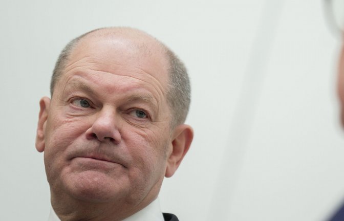 Kanzler Olaf Scholz hat bislang erklärt, keine Taurus-Marschflugkörper an die Ukraine zu liefern.<span class='image-autor'>Foto: dpa/Michael Kappeler</span>