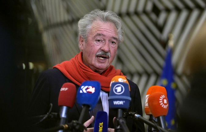Der luxemburgische Außenminister Jean Asselborn fordert eine klare Sprache gegenüber Israel. Das unendliche Leid, das in Israel geschehen sei, dürfe sich nicht in Gaza wiederholen.<span class='image-autor'>Foto: dpa/Virginia Mayo</span>