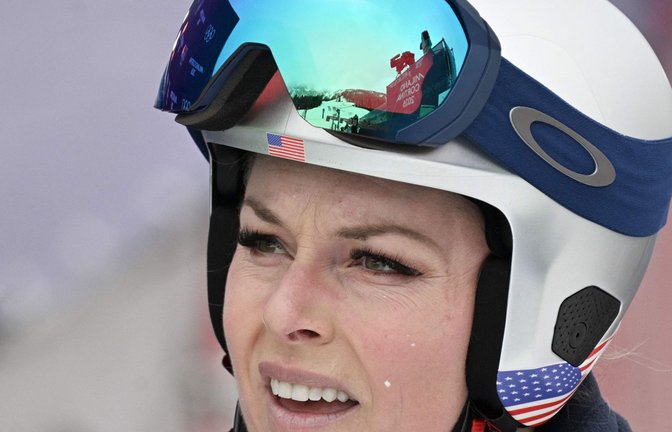 Lindsey Vonn erlebt bei Olympia schwere Tage.<span class='image-autor'>Foto: AFP/TIZIANA FABI</span>