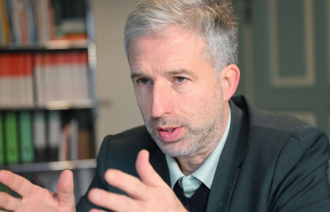 Boris Palmer weiß immer eine Antwort, man muss ihn nicht einmal fragen.<span class='image-autor'>Foto: Bernd Weißbrod/dpa</span>