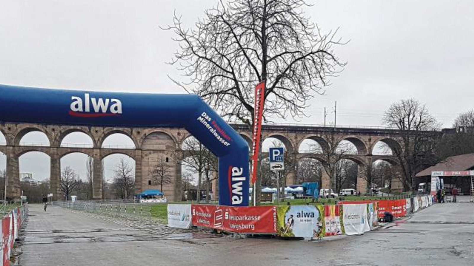 Erstmals seit 39 Jahren bleibt 2020 an Silvester der Start- und Zielbereich unter dem Bietigheimer Viadukt leer. Foto: privat Erstmals seit 39 Jahren bleibt 2020 an Silvester der Start- und Zielbereich unter dem Bietigheimer Viadukt leer. Foto: privat