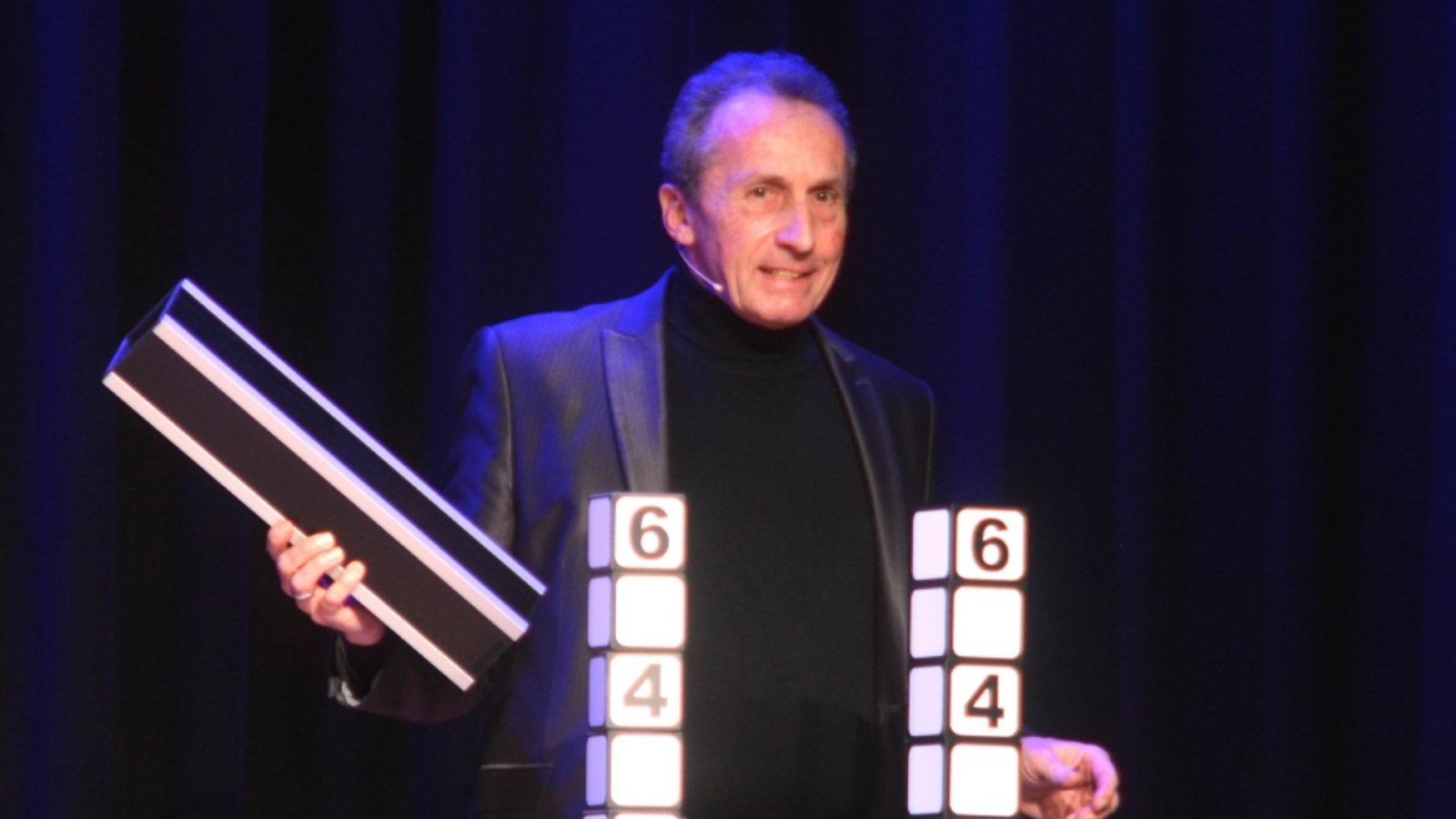 Verblüfft das Publikum: Andy Häussler. Foto: sta