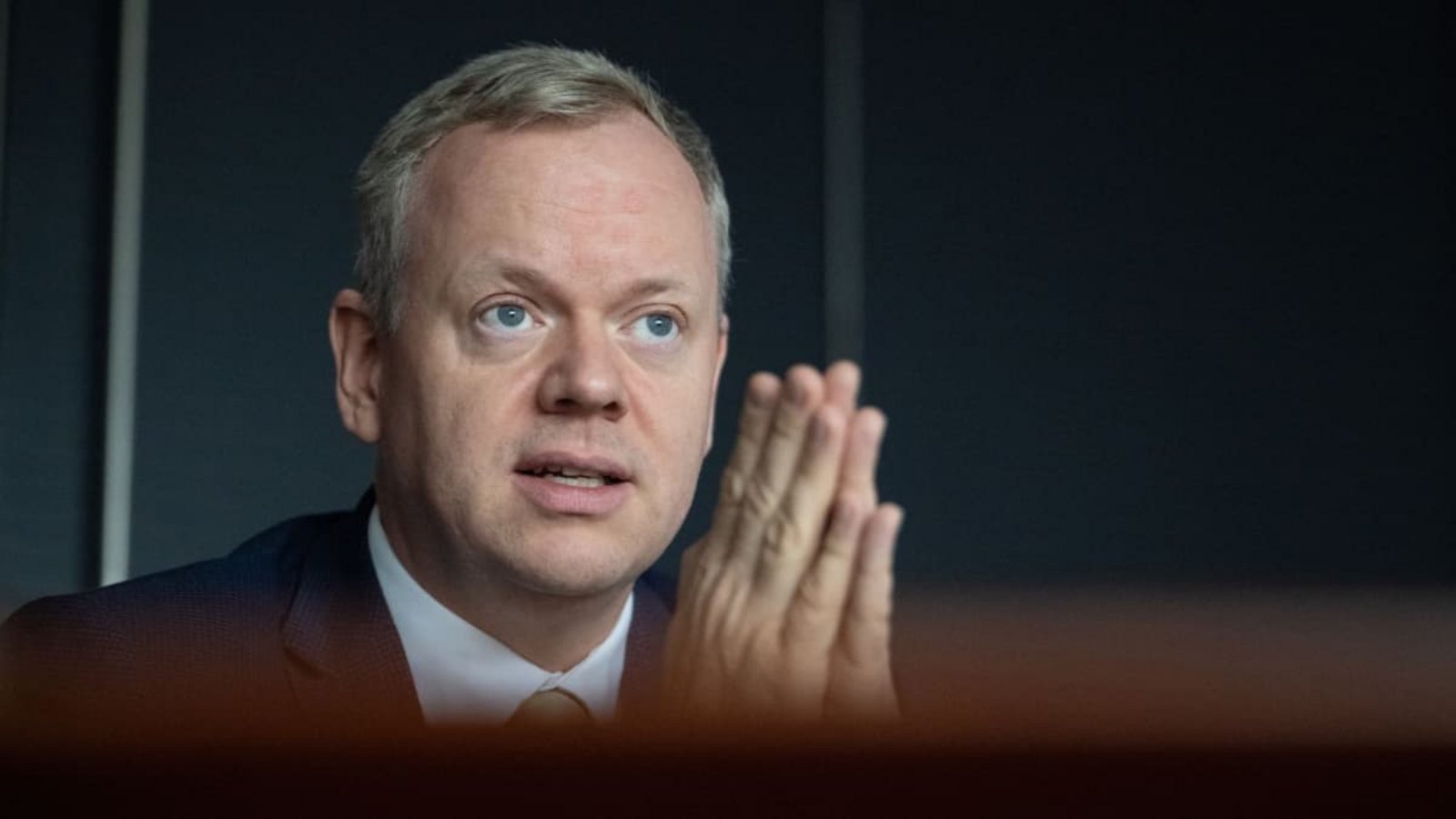 Der Präsident des Sparkassenverbandes Baden-Württemberg, Matthias Neth, sieht seine Geldinstitute „verlässlich an der Seite der Wirtschaft“.Marijan Murat/dpa