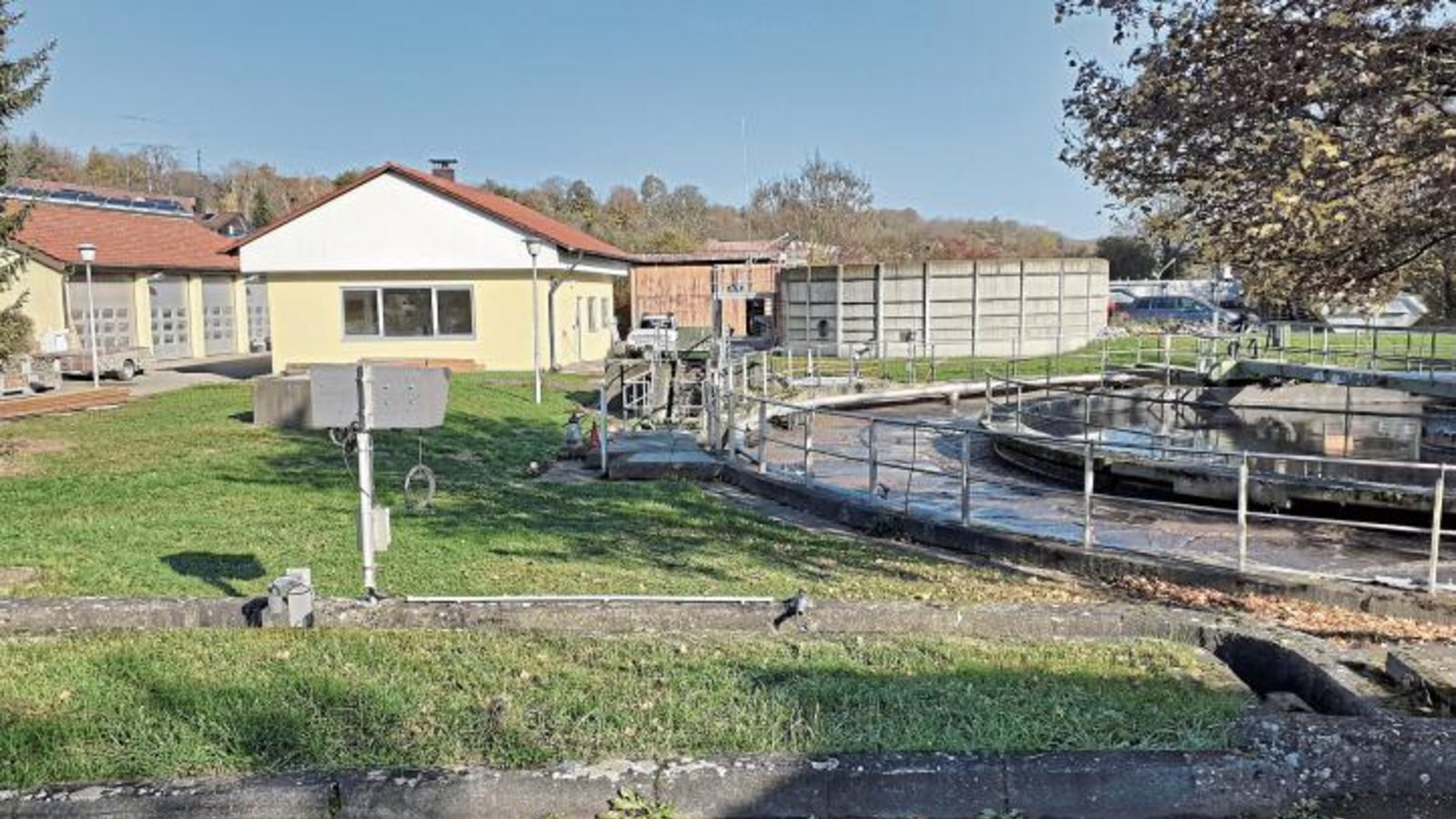 Bauliche und technische Veränderungen an der Kläranlage in Oberriexingen. Foto: Glemser Bauliche und technische Veränderungen an der Kläranlage in Oberriexingen. Foto: Glemser