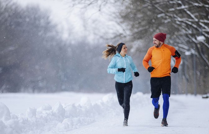 Wer im Winter joggen geht, sollte sich gut vorbereiten.<span class='image-autor'>Foto: ERGO Group AG/DKV</span>