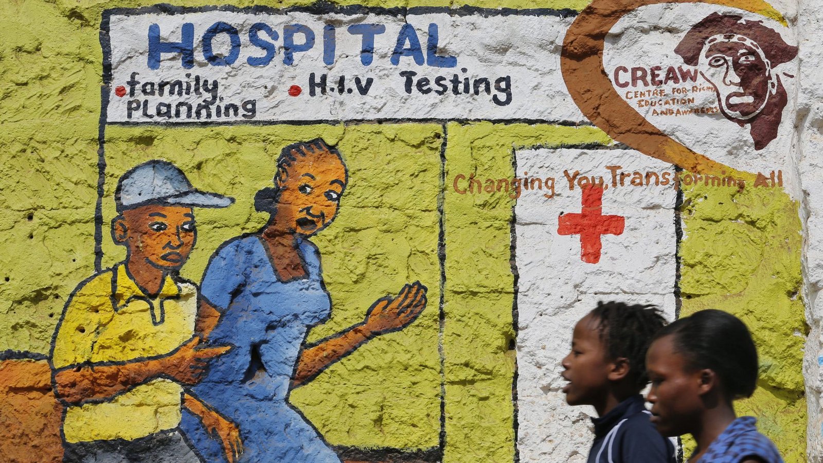 Afrika leidet bis heute besonders unter der Aids-Epidemie.Foto: dpa/Dai Kurokawa