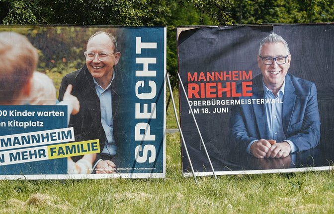 Die OB-Wahl in Mannheim hat mit einem historischen Ergebnis geendet.<span class='image-autor'>Foto: dpa/Uwe Anspach</span>