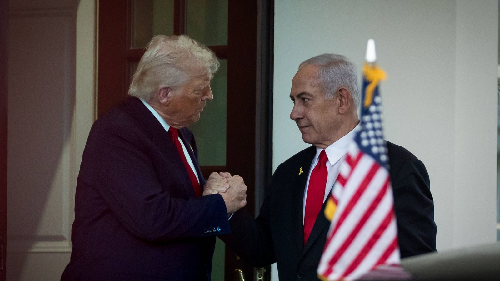 Am Montag hat US-Präsident Donald Trump Israels Premier Benjamin Netanjahu im Weißen Haus empfangen.Foto: imago//Allison Bailey Am Montag hat US-Präsident Donald Trump Israels Premier Benjamin Netanjahu im Weißen Haus empfangen.Foto: imago//Allison Bailey