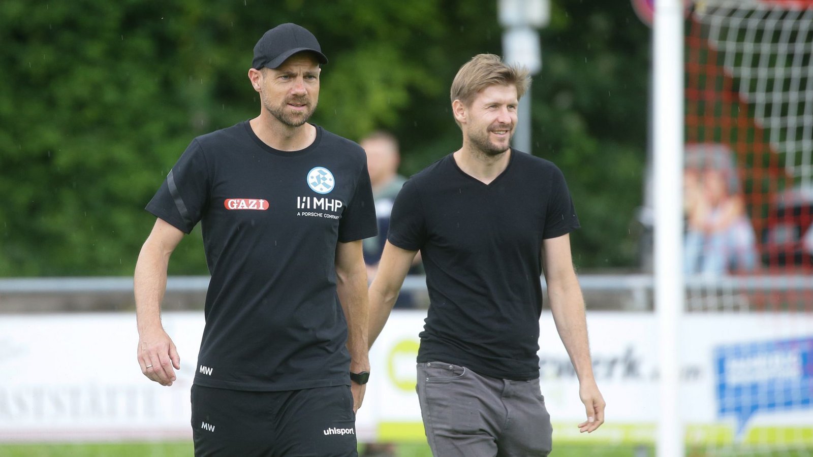 Trainer Marco Wildersinn (li.), Sportdirektor Marc SteinFoto: Pressefoto Baumann/Hansjürgen Britsch