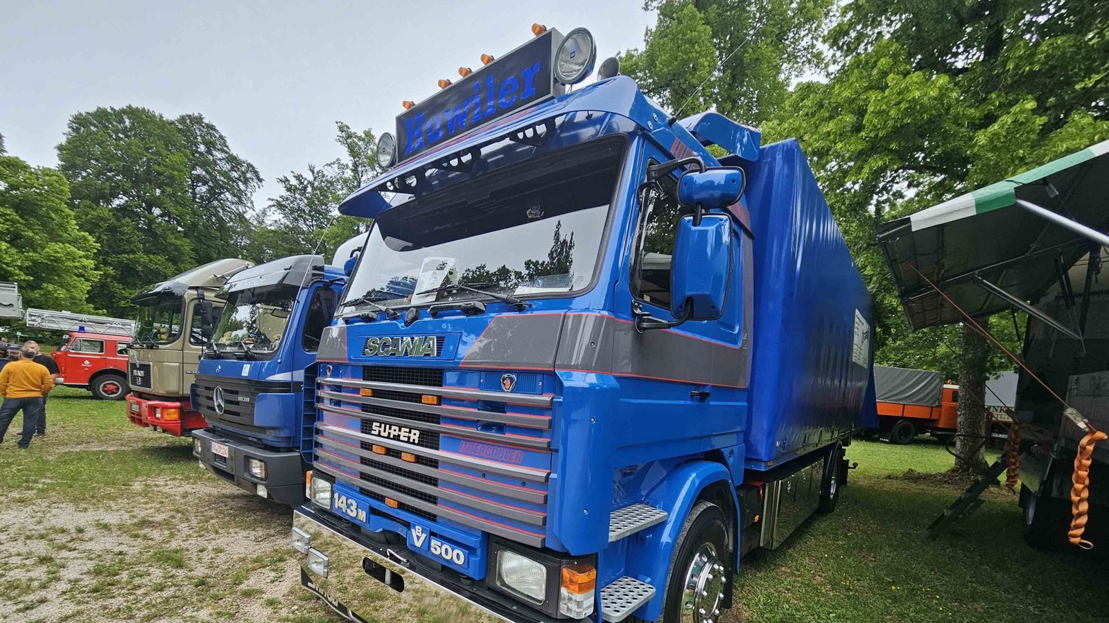 Weitere Bilder vom Lkw-Oldtimertreffen auf der Schwäbischen Alb.Foto: Andreas Rosar Fotoagentur-Stuttg