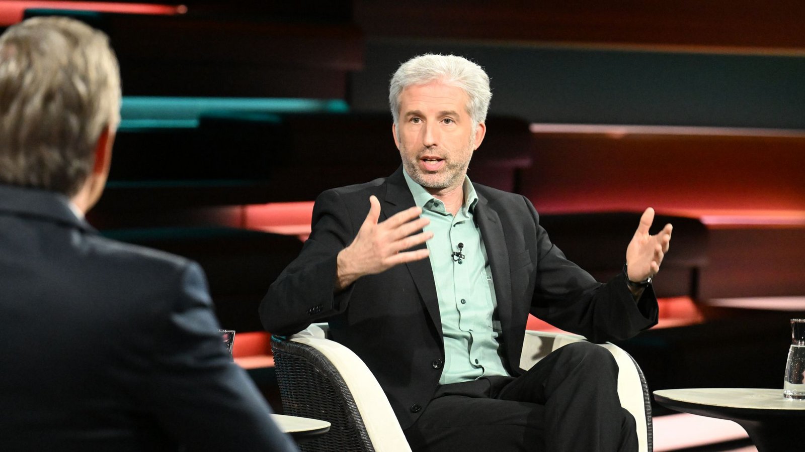 Boris Palmer war am Donnerstagabend in der ZDF-Sendung Markus Lanz zu Gast.Foto: ZDF/Cornelia Lehmann