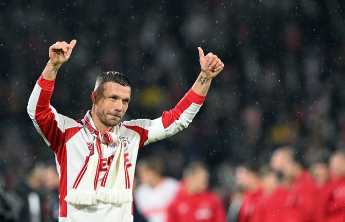 Lukas Podolski beendet seine Karriere.<span class='image-autor'>Foto: Federico Gambarini/dpa/Federico Gambarini</span>