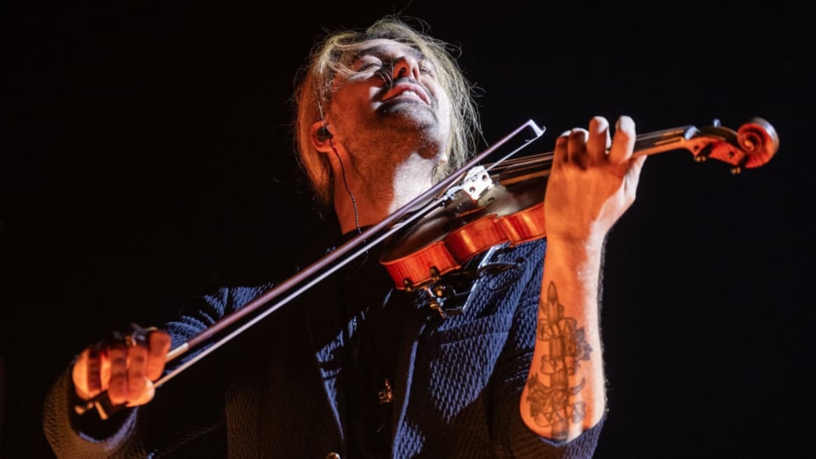 „Ich mache nie wirklich Pause“, sagt der Geiger David Garrett.Live Nation/Reiner Pfisterer