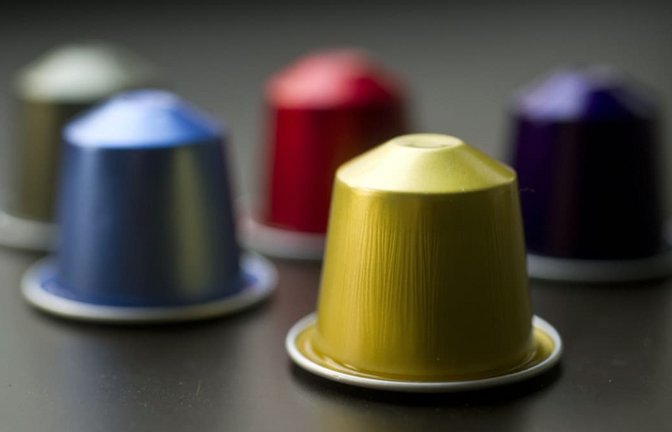 Bunte Kaffee-Kapseln der Marke Nespresso.<span class='image-autor'>dpa</span>
