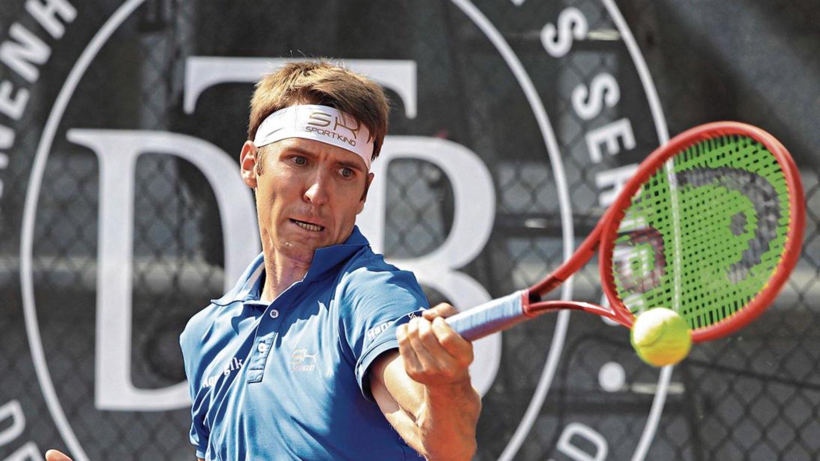 Cedrik-Marcel Stebe hat sich auf der German Men’s Series des Deutschen Tennis-Bunds (DTB) schon einige Matchpraxis geholt. Foto: Hasenkopf