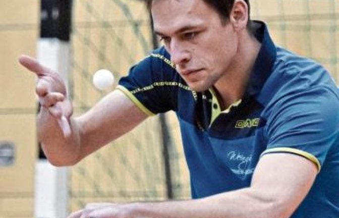Sebastian Komander muss mit den TTF Gündelbach voraussichtlich in der Relegation um den Klassenerhalt kämpfen. Foto: Archiv/Leitner