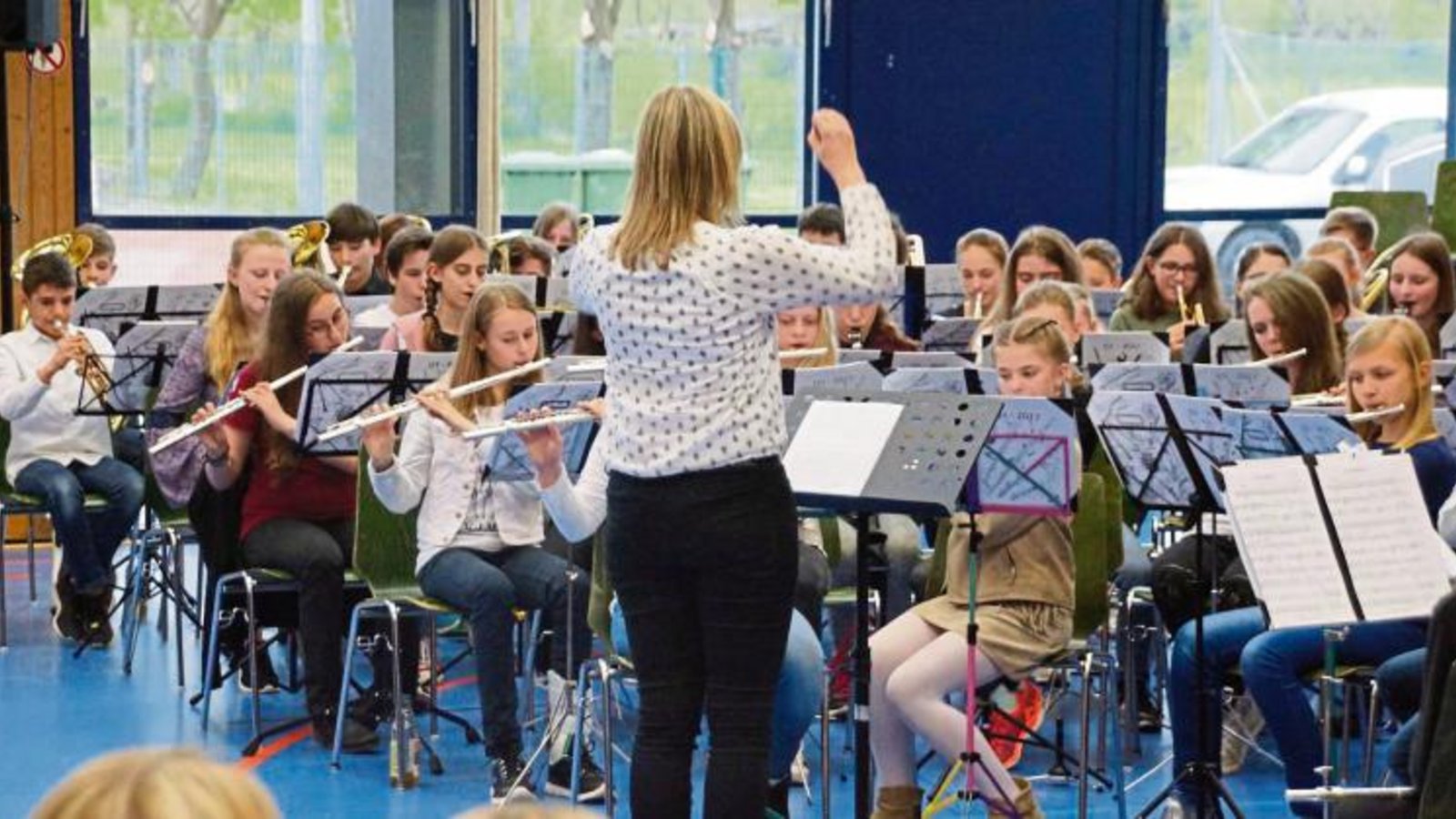 Die Musiker zeigen in Sersheim ihr Können.  Foto: p