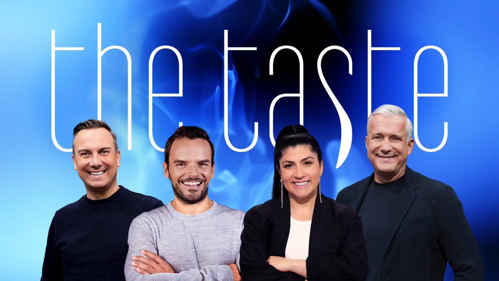 Prominente Gourmet-Zugänge: Elif Oskan (3.v.l.) und Steffen Henssler (2.v.l.) feiern als neue Juroren Premiere bei "The Taste" und unterstützen Tim Raue (l.) und Alexander Herrmann (r.).Foto: SAT.1 / Joyn, Benedikt Müller/Philipp Rathmer Prominente Gourmet-Zugänge: Elif Oskan (3.v.l.) und Steffen Henssler (2.v.l.) feiern als neue Juroren Premiere bei "The Taste" und unterstützen Tim Raue (l.) und Alexander Herrmann (r.).Foto: SAT.1 / Joyn, Benedikt Müller/Philipp Rathmer