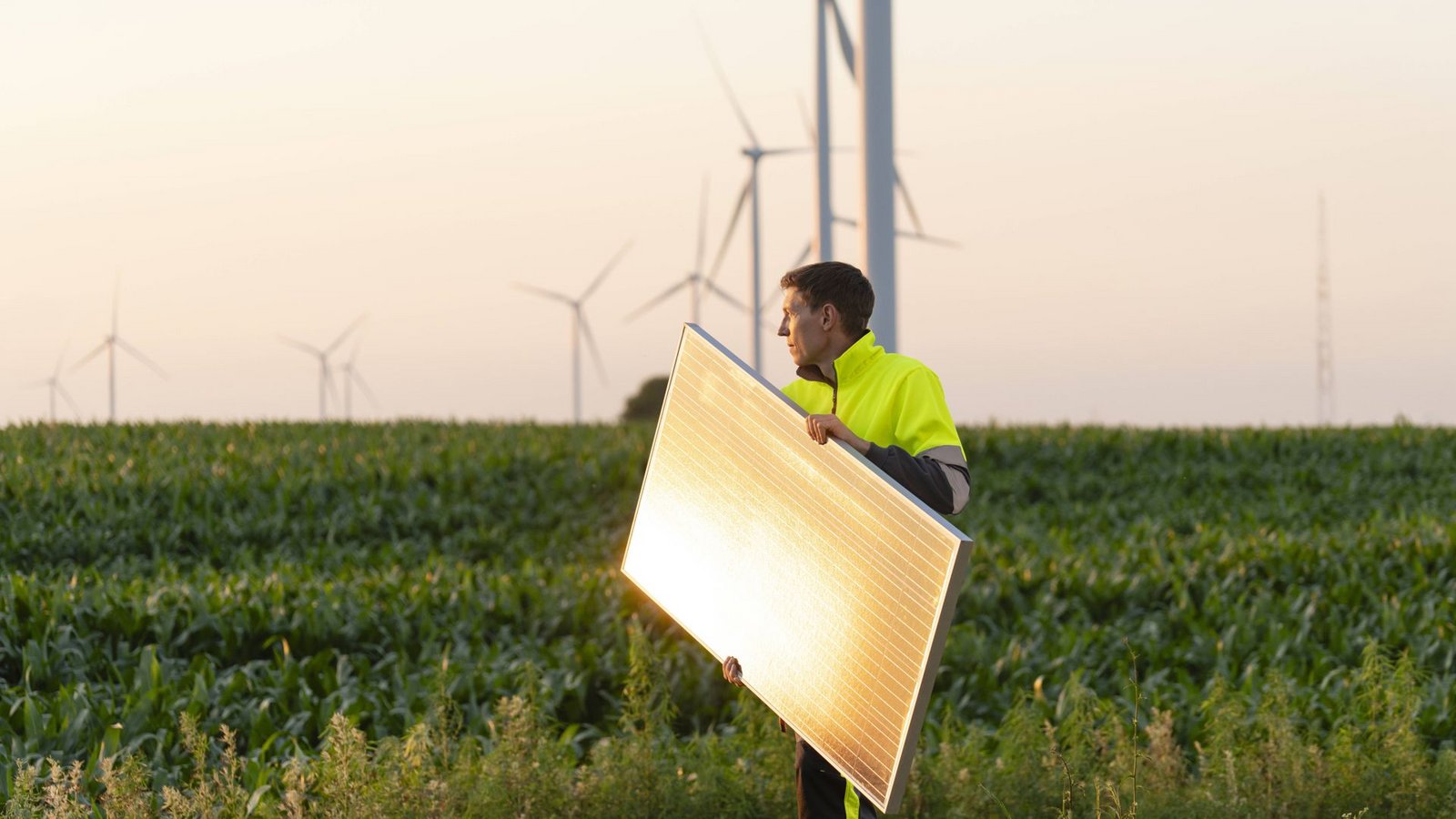 Der Ausbau der Erneuerbaren Energien beschleunigte sich zuletzt – doch insbesondere bei den Netzen muss viel getan werden.Foto: IMAGO/Westend61/Gerasimovi Der Ausbau der Erneuerbaren Energien beschleunigte sich zuletzt – doch insbesondere bei den Netzen muss viel getan werden.Foto: IMAGO/Westend61/Gerasimovi