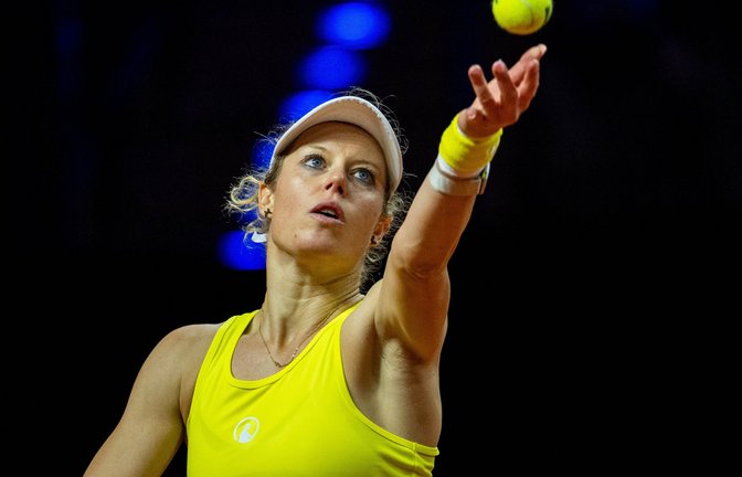 Die Tennisspielerin Laura Siegemund ist bei ihrem Heimturnier in Stuttgart  auch im Doppel-Wettbewerb ausgeschieden.<span class='image-autor'>Foto: IMAGO/Eibner/IMAGO/Eibner-Pressefoto/Memmler</span>