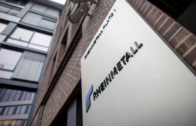 Die Rheinmetall-Konzernzentrale in Düsseldorf.<span class='image-autor'>Foto: dpa/Thomas Banneyer</span>