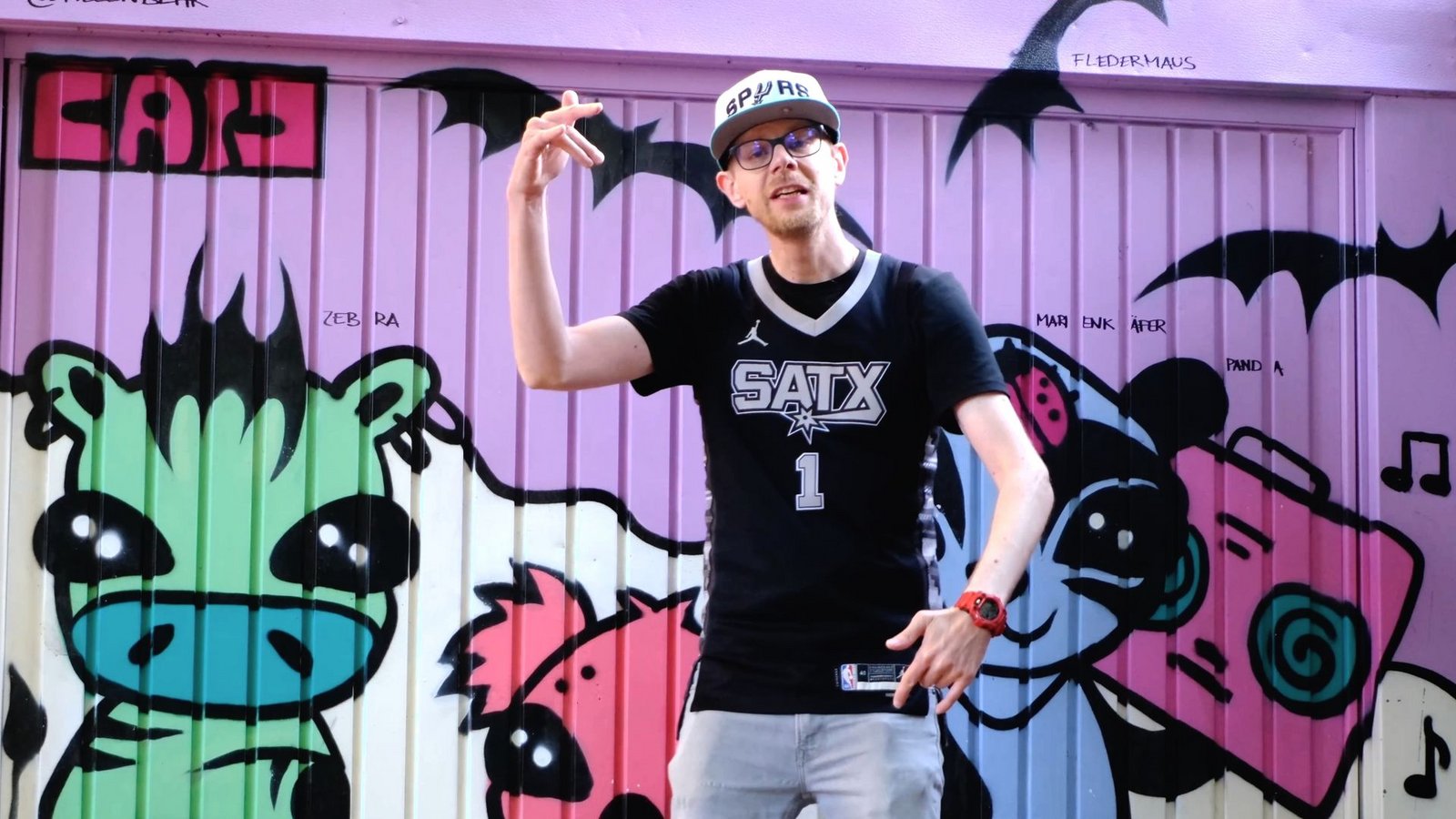 Yves Steffanus ist gebürtiger Franzose, wohnt aber in Ludwigshafen. Seine Leidenschaft: Hip-Hop.Foto: privat