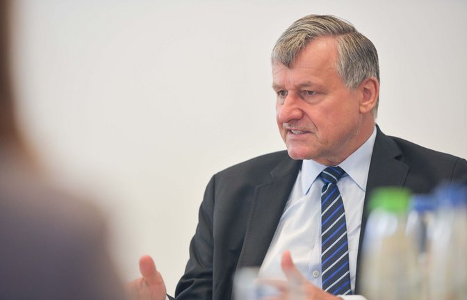 FDP-Fraktionschef Hans-Ulrich Rülke im Gespräch mit unserer Zeitung.<span class='image-autor'>Foto: LICHTGUT/Max Kovalenko</span>