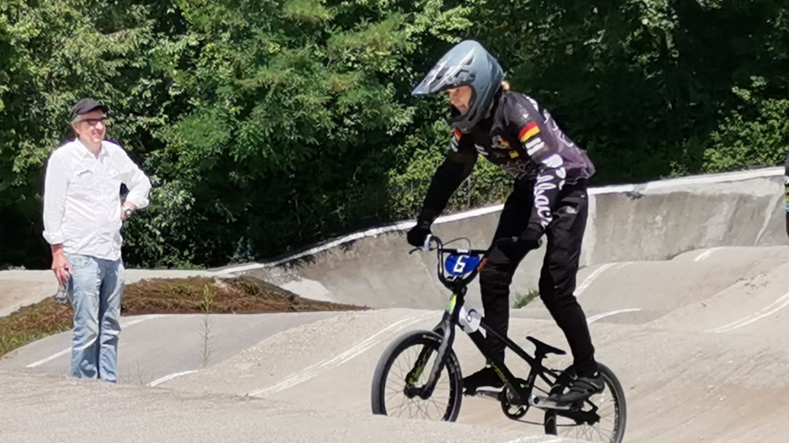 Nora Helfer stellte sich in Betzingen der gleichaltrigen männlichen Konkurrenz. Foto: privat