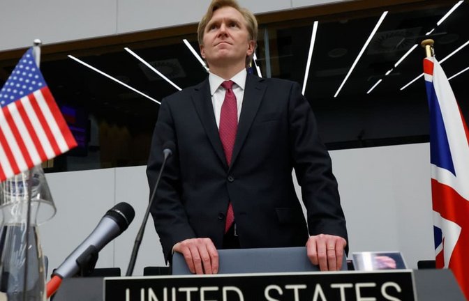 Die USA überprüfen aktuell ihre Nuklearstrategie. Es handele sich um eine „relativ eng gefasste Überprüfung“, sagte Elbridge Colby, Unterstaatssekretär im Pentagon (Archivfoto):<span class='image-autor'>Geert Vanden Wijngaert/AP/dpa</span>