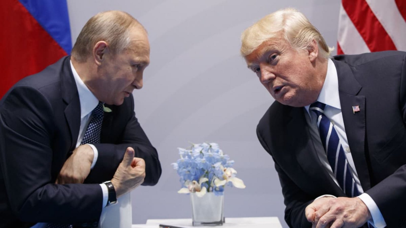 Auf einer Wellenlänge: Russlands Präsident Wladimir Putin und US-Präsident Donald TrumpAP/dpa Auf einer Wellenlänge: Russlands Präsident Wladimir Putin und US-Präsident Donald TrumpAP/dpa