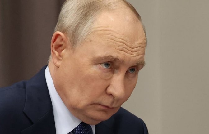 Der russische Präsident Wladimir Putin (Archivbild).<span class='image-autor'>Vyacheslav Prokofyev/Pool Sputnik Kremlin/dpa</span>