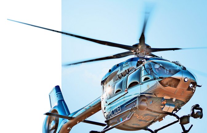 Hubschrauber der Polizei: Während der Fußball-EM sind die Piloten in Stuttgart im Dauer­einsatz.<span class='image-autor'>Foto: Imago/KS-Images.de/Karsten Schmalz</span>