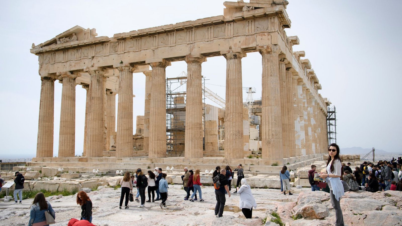 Die Akropolis steht stellvertretend für die attische Demokratie im alten Griechenland - es gab jedoch noch viel mehr partizipative Regierungsformen in der Antike. (Archivbild)Foto: Laurent Gillieron/KEYSTONE/dpa