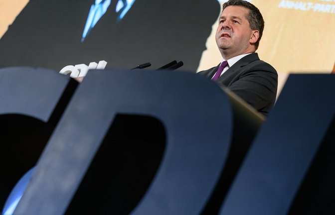 Sachsen-Anhalts Ministerpräsident Sven Schulze (CDU) hat seine ablehnende Haltung gegenüber AfD und Linken immer wieder bekräftigt. (Archivbild)<span class='image-autor'>Foto: Hendrik Schmidt/dpa</span>