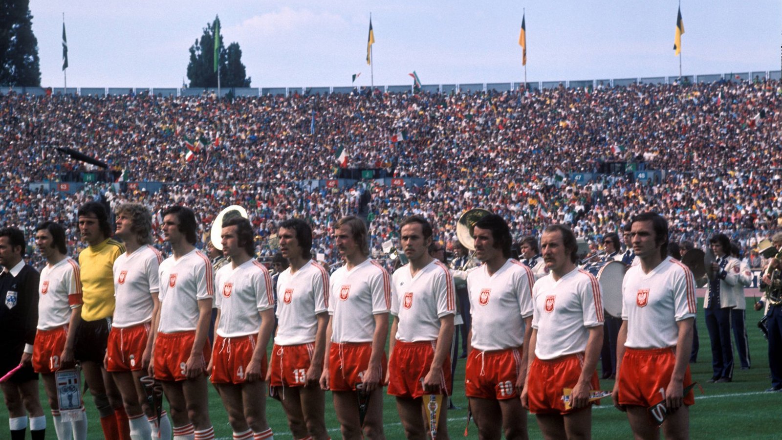 Bei der WM 1974 finden vier Partien in Stuttgart statt – drei davon mit Beteiligung der polnischen Mannschaft.Foto: imago