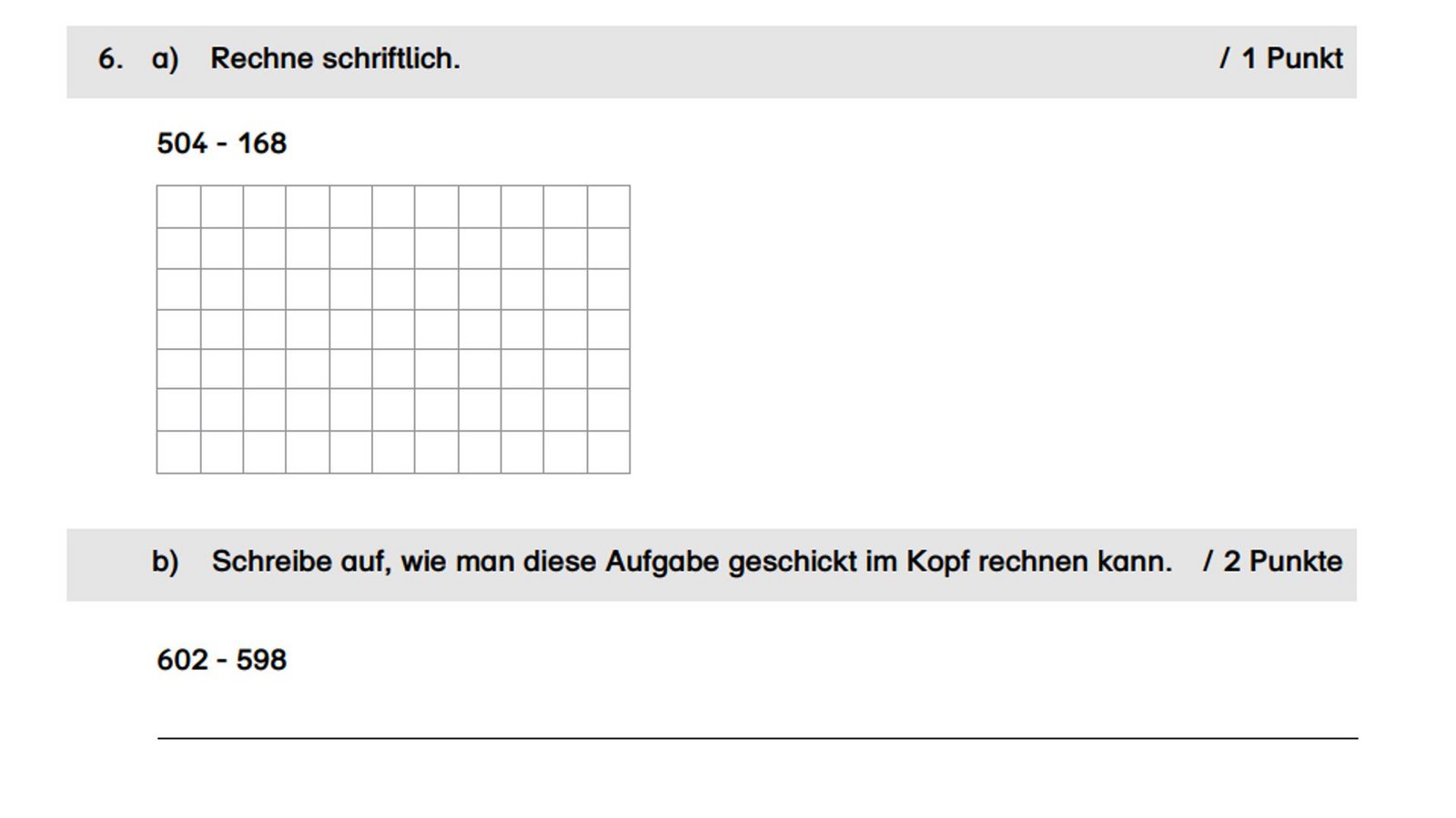 Mathe-Aufgabe von Kompass 4.Quelle: IBBW Mathe-Aufgabe von Kompass 4.Quelle: IBBW