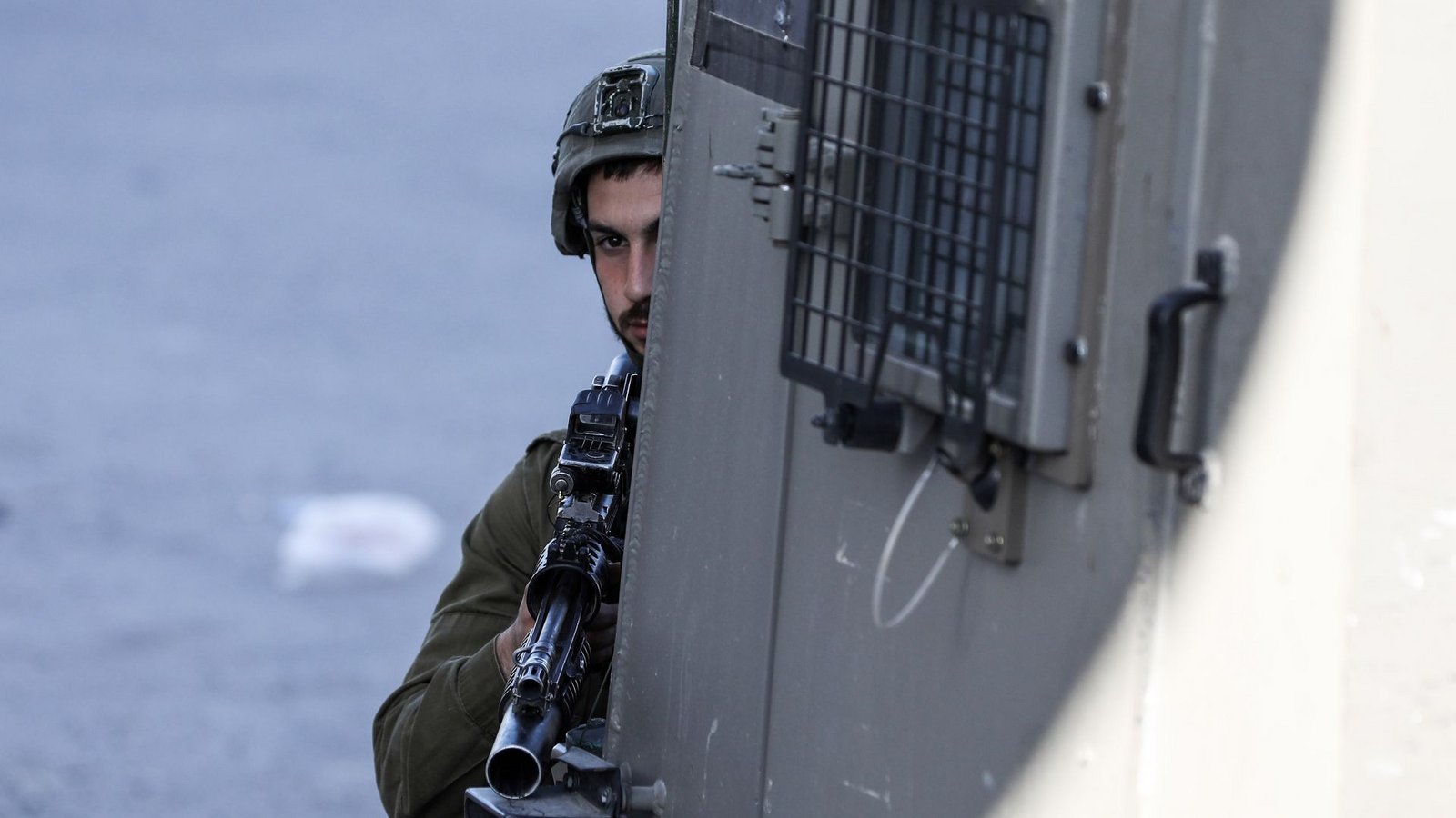 Ein israelischer Soldat im Einsatz im Westjordanland. (Symbolbild)Foto: Ayman Nobani/dpa