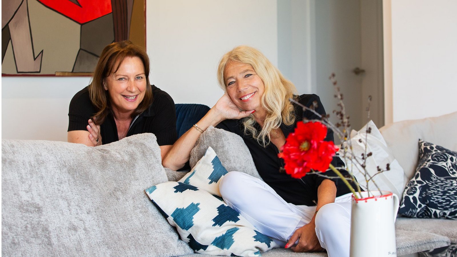 Karin Leins (links) und Lisa Federle haben sich vor etwa zehn Jahren kennengelernt.Foto: Ines Rudel Karin Leins (links) und Lisa Federle haben sich vor etwa zehn Jahren kennengelernt.Foto: Ines Rudel