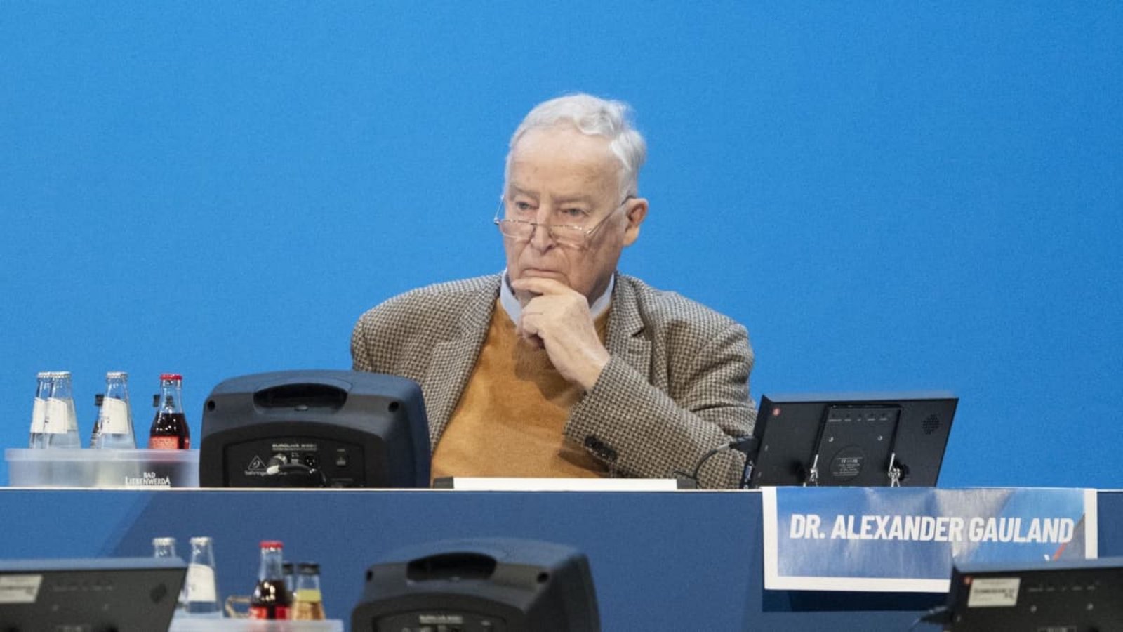 Einer der gehackten Accounts lief mutmaßlich auf den AfD-Ehrenvorsitzenden Alexander Gauland.dpa