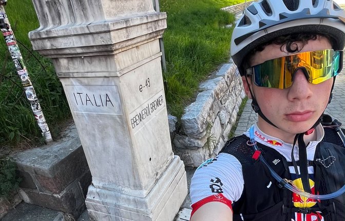 Beeindruckende Strecke: Tim Bosch ist mit dem Rennrad von Vaihingen nach Kroatien gefahren. Foto: p