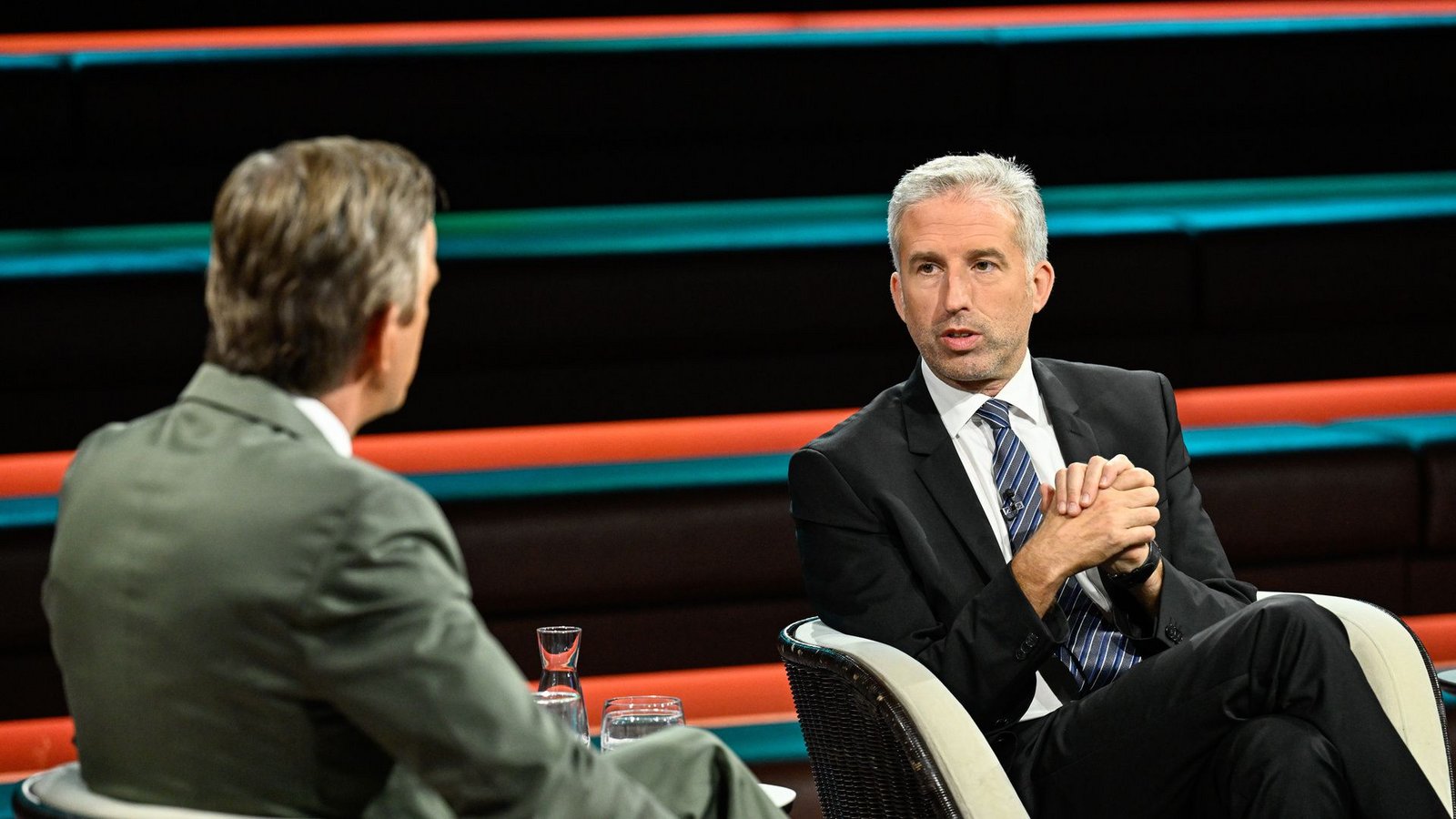 Boris Palmer war bei Markus Lanz zu Gast – und regte sich gehörig über die deutsche Bürokratie auf.Foto: ZDF/Markus Hertrich Boris Palmer war bei Markus Lanz zu Gast – und regte sich gehörig über die deutsche Bürokratie auf.Foto: ZDF/Markus Hertrich