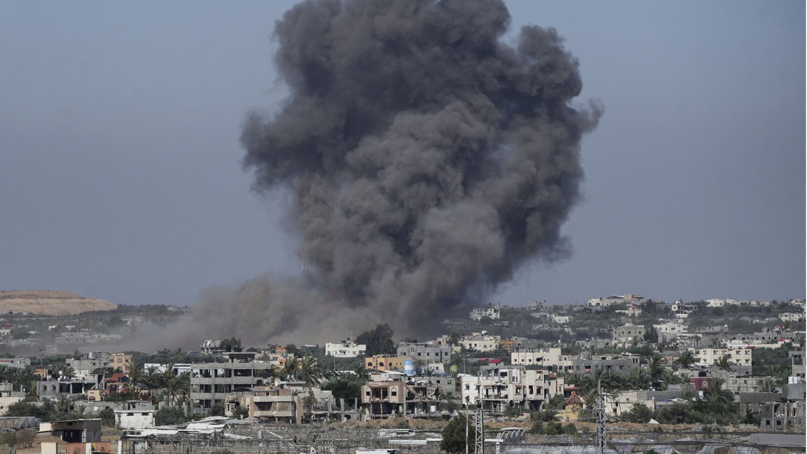 Der Krieg im Gaza-Streifen dauert unvermindert an.Foto: dpa/Abdel Kareem Hana Der Krieg im Gaza-Streifen dauert unvermindert an.Foto: dpa/Abdel Kareem Hana