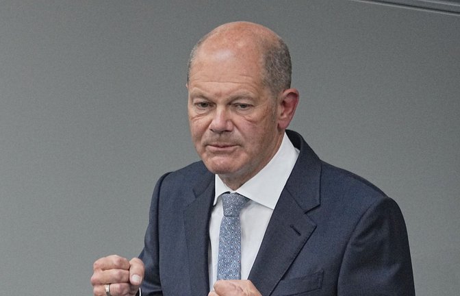 Die Debatte um die Kanzlerkandidatur von  Olaf Scholz  nimmt Fahrt auf.<span class='image-autor'>Foto: dpa/Michael Kappeler</span>
