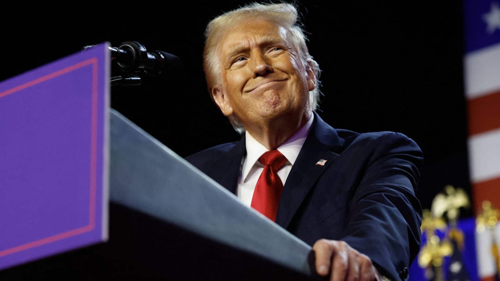 Der wiedergewählte Donald TrumpFoto: IMAGO/Newscom / GDA/IMAGO/CHIP SOMODEVILLA