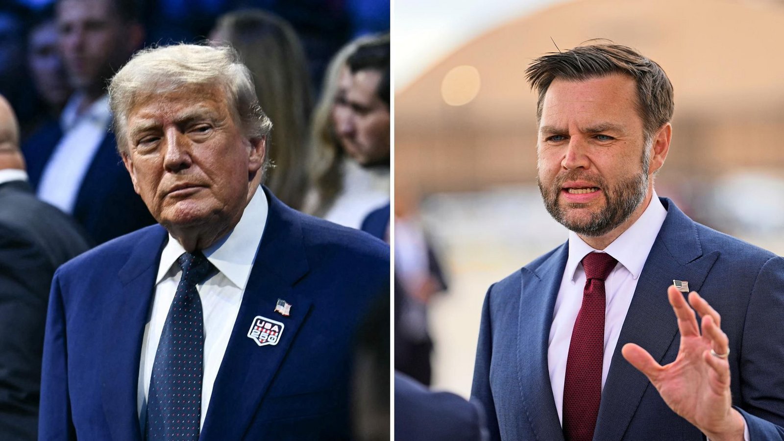 US-Präsident Trump und sein Vizepräsident JD Vance sollen das Abkommen elektronisch unterzeichnet haben.Foto: AFP/KENT NISHIMURA | Matt Rourke/Pool AP/dpa US-Präsident Trump und sein Vizepräsident JD Vance sollen das Abkommen elektronisch unterzeichnet haben.Foto: AFP/KENT NISHIMURA | Matt Rourke/Pool AP/dpa