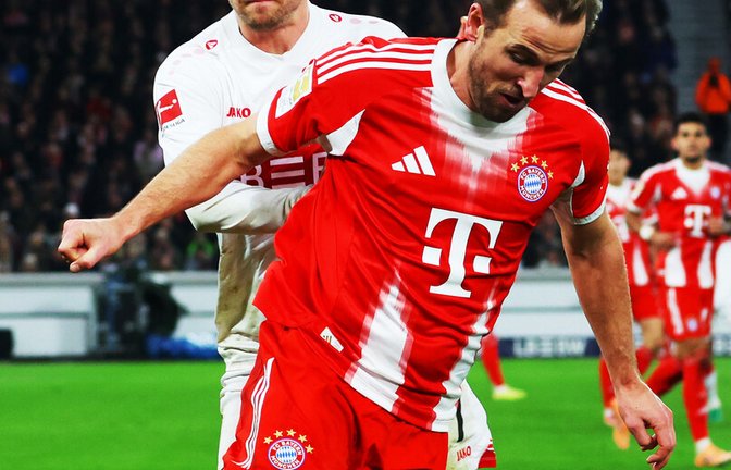 Im Hinspiel war Harry Kane von Maximilian Mittelstädt kaum zu stoppen.<span class='image-autor'>Foto: Bm</span>