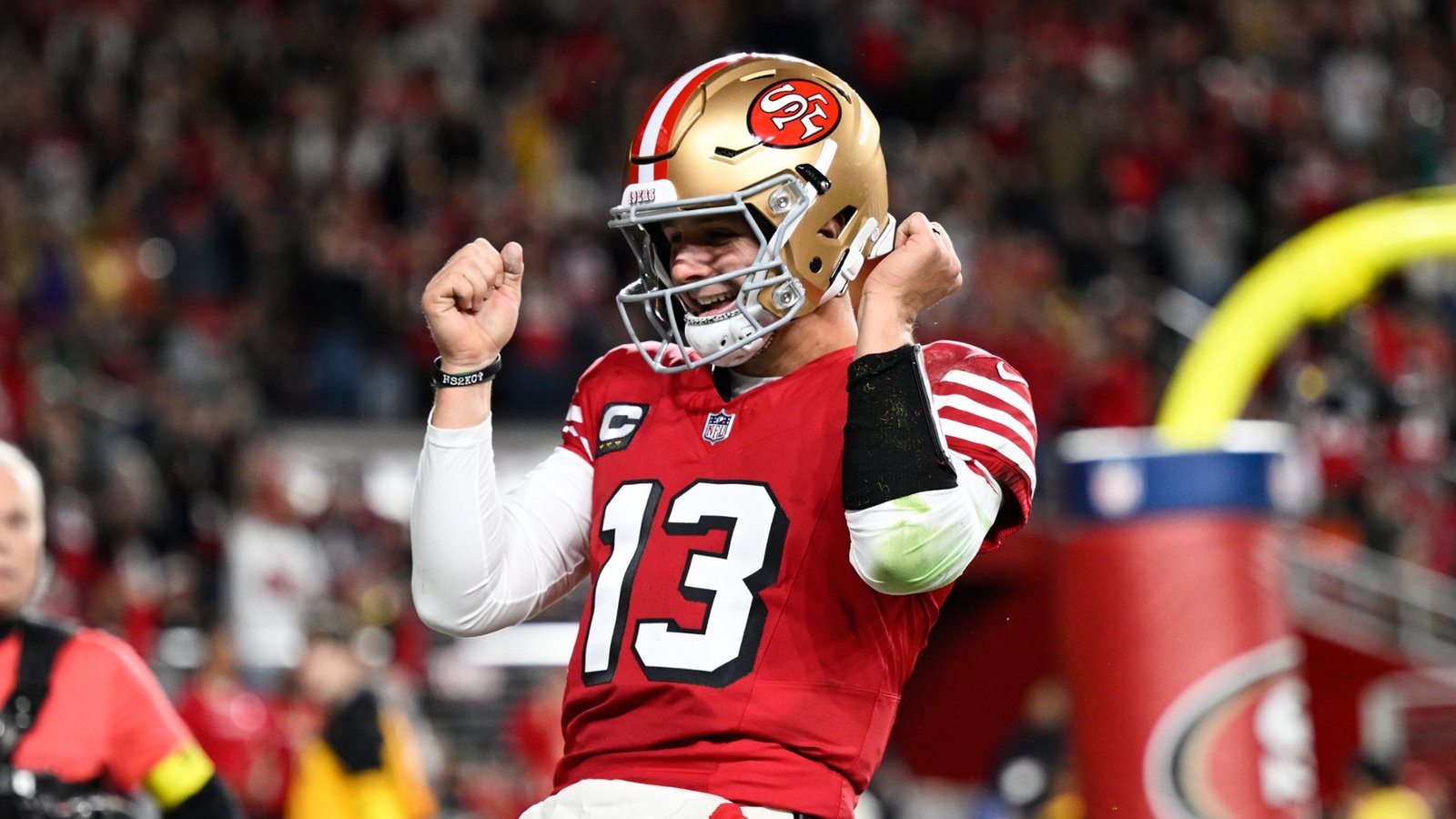 Die San Fransisco 49ers treffen in der Wild Card Round auf die Philadelphia Eagles.Foto: picture alliance/dpa/AP | Eakin Howard Die San Fransisco 49ers treffen in der Wild Card Round auf die Philadelphia Eagles.Foto: picture alliance/dpa/AP | Eakin Howard