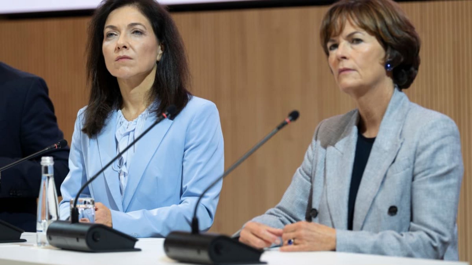 Bundeswirtschaftsministerin Katherina Reiche zu Gast bei Trumpf und Nicola Leibinger-Kammüller, der Vorsitzenden des Vorstands.Marijan Murat/dpa