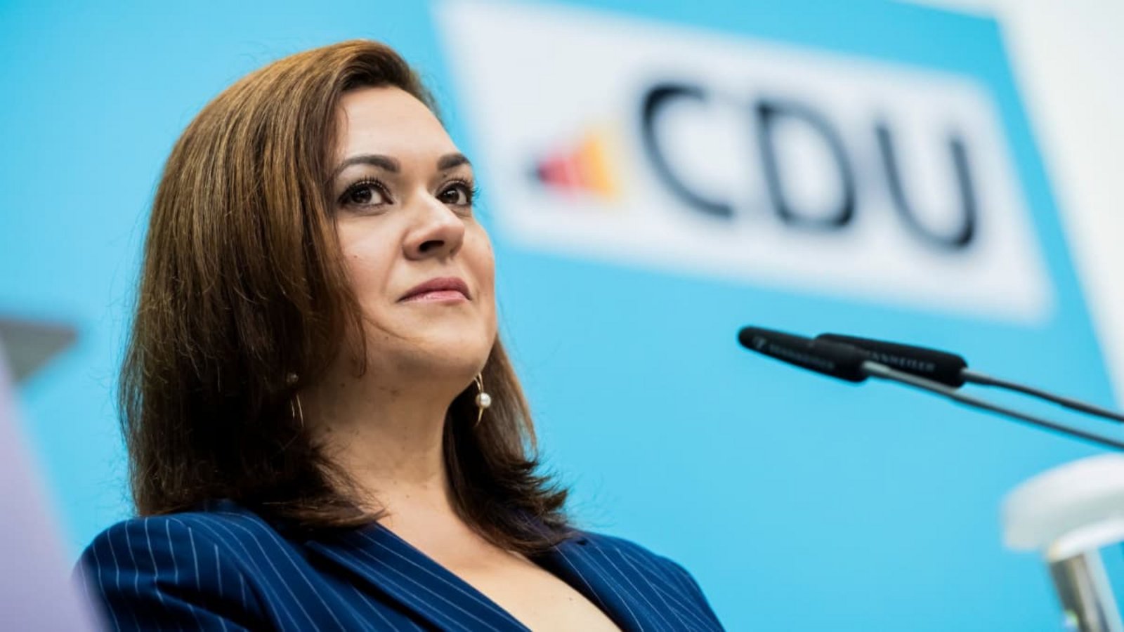Die neue CDU-Generalsekretärin Franziska HoppermannChristoph Soeder/dpa